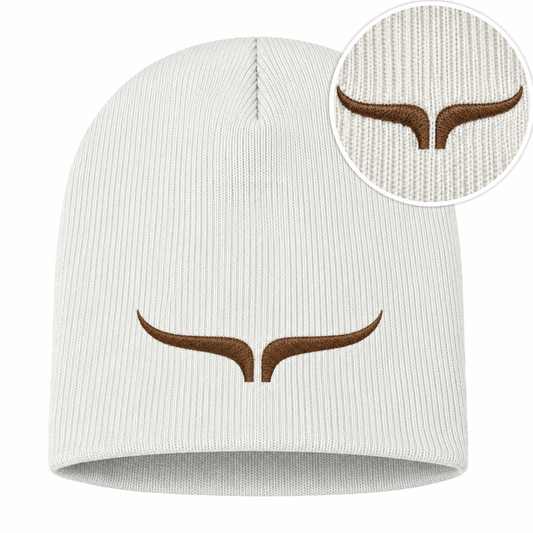 West-Ly - Beanie | Camel embroidered