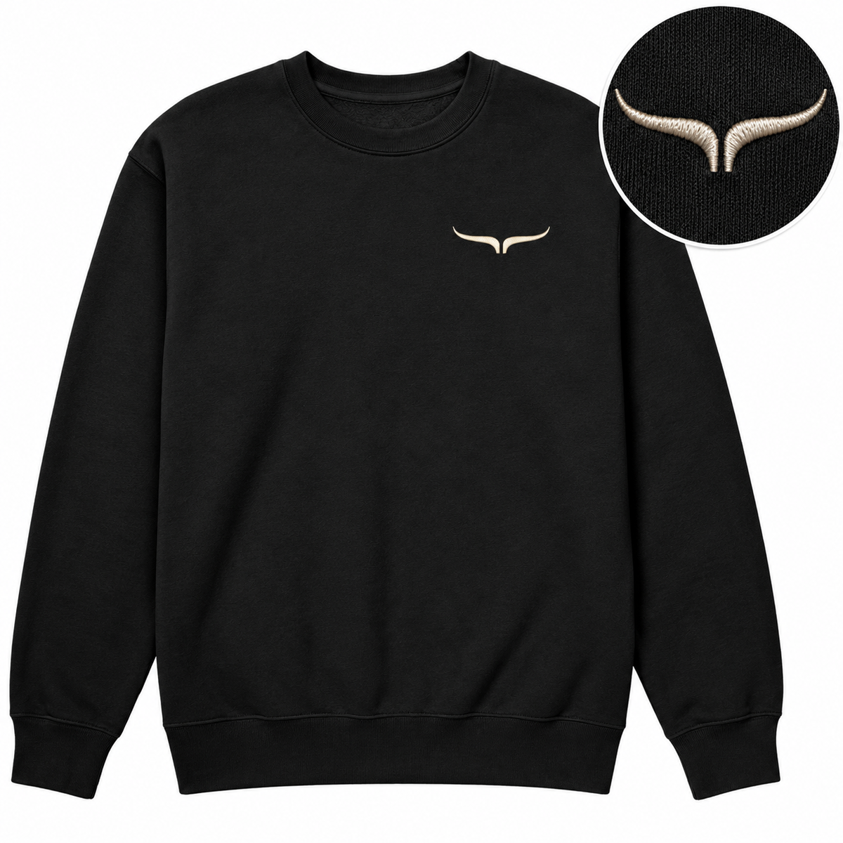 West-Ly Signature Crew | Black